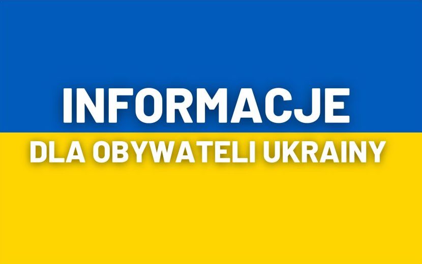 Informacje dla obywateli Ukrainy logo
