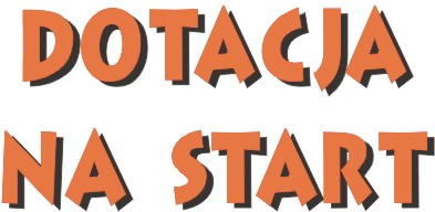 Logo programu Dotacja na start