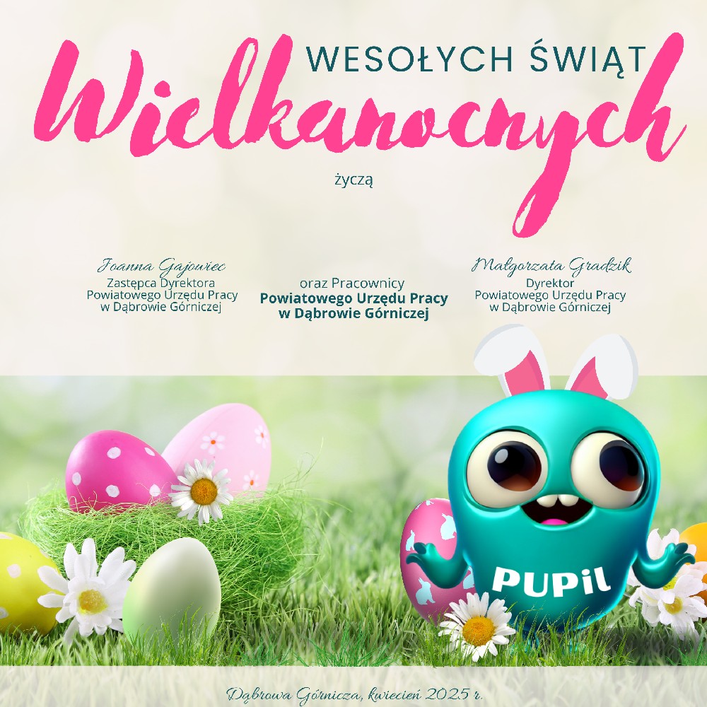 wielkanocna kartka świąteczna