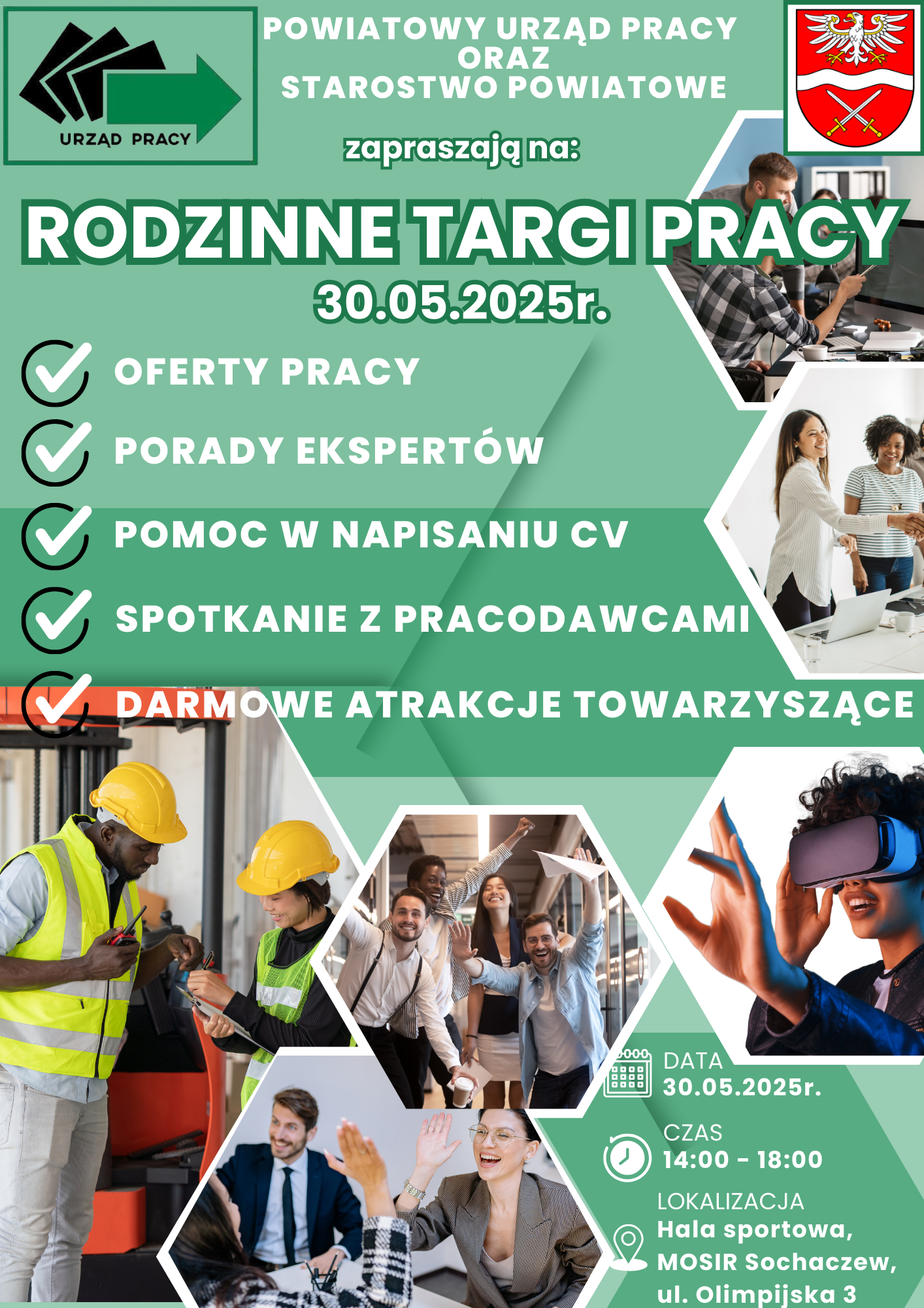 Plakat Targi Pracy